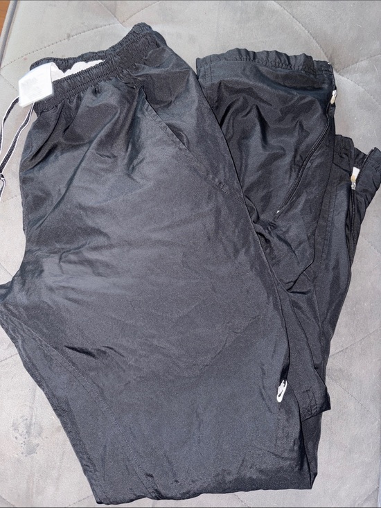 Nike Pants - Nike Black Women's Track Pants with Zippered Ankles